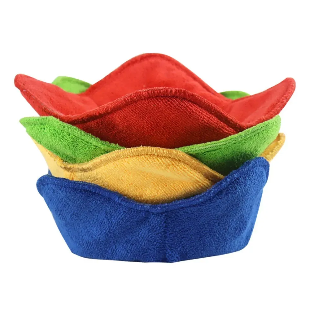 Microwave Bowl Cozies, 4-Piece Quilted Bowl Holders, Reversible, Multicolor (3-Pack)